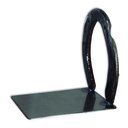 Ver imagem 4 de Kit 2 Aparador de Livros Suporte Decorativo Ferradura Verniz