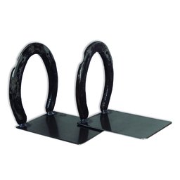 Kit 2 Aparador de Livros Suporte Decorativo Ferradura Verniz - 5
