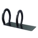 Ver imagem 6 de Kit 2 Aparador de Livros Suporte Decorativo Ferradura Verniz