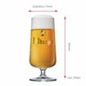 Jogo de Taças de Cerveja Frases Bitburger Cristal 370ml - 3
