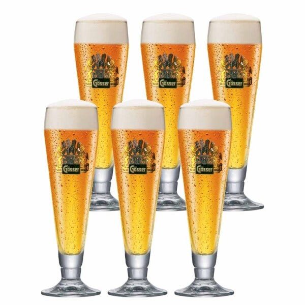 Jogo de Taças de Cerveja Rótulo Frases Ferrara Pokal Cristal 275ml - 1