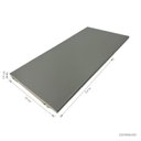Ver imagem 3 de Rodapé de Poliestireno Liso Cinza 15cm x 2,40m