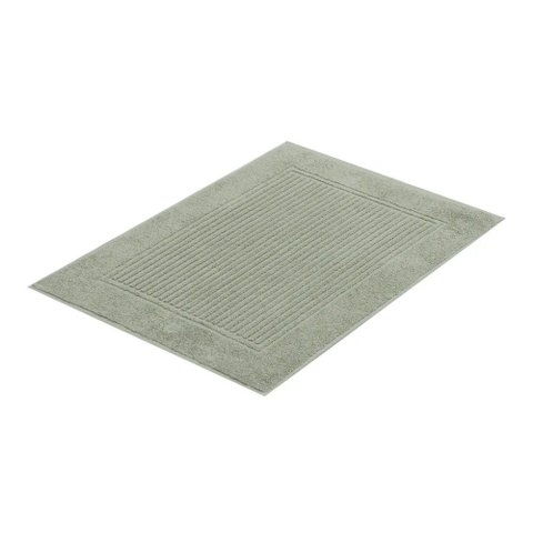 Toalha para Piso de Banheiro 100% Algodão Canelado 48x70cm Buddemeyer - Verde Sereno 1171