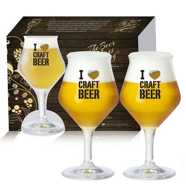 Conjunto de Taça para Cerveja Beer Sommelier 435ml 2 pçs - 1