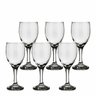 Jogo de Taças de Vinho Tinto América Água em Vidro 6 Pcs QE Ruvolo - 1