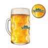 Caneca de Chopp de Vidro ou Cerveja Oficial Oktoberfest SP Ruvolo 1 Litro - 2