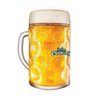 Caneca de Chopp de Vidro ou Cerveja Oficial Oktoberfest SP Ruvolo 1 Litro - 1