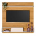 Ver imagem 6 de Painel Bancada Suspensa Estante Evo p/ TV 55" - HB Móveis:Cinamomo/Off White