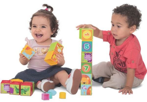 Kit de Brinquedos Educativos para Bebês Mercotoys - 7