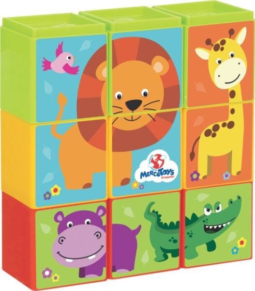 Kit de Brinquedos Educativos para Bebês Mercotoys - 6