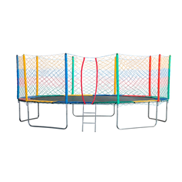 Cama Elástica Pula Pula 4,27 M Colorida 100% Nacional Suporta até 430 Kg - 1