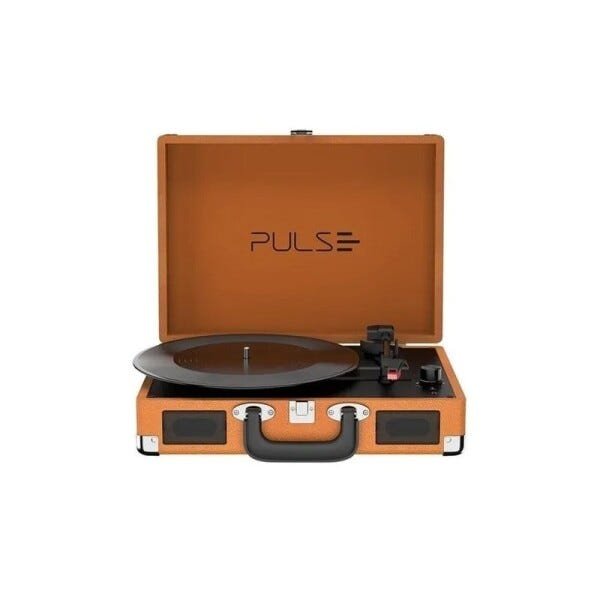 Vitrola Toca Discos Berry Suitcase Turntable Pulse Retro - 2