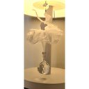 Ver imagem 3 de Abajur Bailarina - 1 Pingente 20x40 Cor: Branco