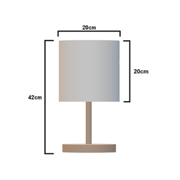 Abajur Bailarina - 1 Pingente 20x40 Cor: Branco - 5