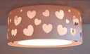 Ver imagem 2 de Luminária Plafon Corações 40x16