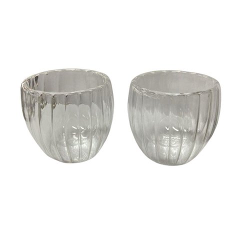 Conjunto com 2 Copos Café Borossilicato Linea 90ml