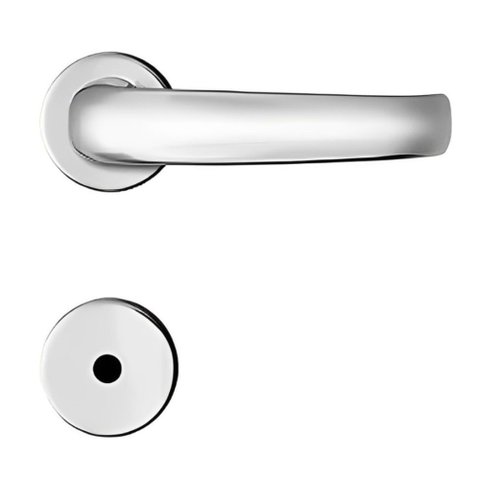 Fechadura Porta de Banheiro Standard Cromado 40mm - Mz271 - Papaiz Fech.5400 Ros.66 Mac.zam.271 Crom