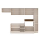 Ver imagem 2 de Cozinha Compacta 6 Peças 250038 sem Tampo Koya Creme Politorno Móveis
