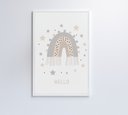 Ver imagem 6 de Quadro Infantil Boa Noite Estrelas Decor&quadros Arte022 80x120 Cm Adesivo Fotográfico