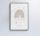 Ver imagem 5 de Quadro Infantil Boa Noite Estrelas Decor&quadros Arte022 80x120 Cm Adesivo Fotográfico