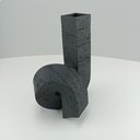 Ver imagem 6 de Vaso Decorativo Enfeite Casa Nó Home&Co Resina 30x19x17cm Preto