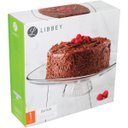 Ver imagem 2 de LIBBEY AVIVA PRATO BOLO 9x31x31cm VIDRO TRANSP COM PÉ