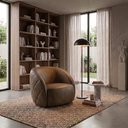 Ver imagem 6 de Poltrona Decorativa Organica Essence Base Fixa Courino Tcs 729 Moll