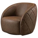 Ver imagem 1 de Poltrona Decorativa Organica Essence Base Fixa Courino Tcs 729 Moll