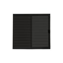 Ver imagem 1 de Veneziana de Correr 3 Folhas de Alumínio Preto 100x120