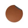 Jogo Americano Redondo Sousplat Marrom Preto Dupla Face 4un - 5