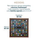 Ver imagem 6 de Quadro Porta Tampa de Cerveja Tampinha de Garrafa Decoração