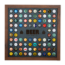 Ver imagem 1 de Quadro Porta Tampa de Cerveja Tampinha de Garrafa Decoração