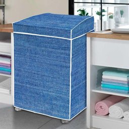 We Drop - Capa Maquina de Lavar Flanelada Jeans G - 1