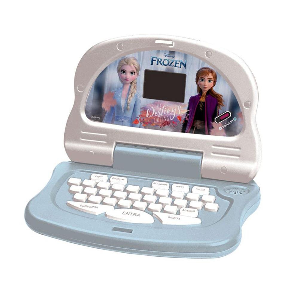 Laptop Infantil Eletrônico - Bilíngue - Frozen - Magic Tech - Candide - 1