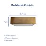 Plafon Quadrado de Aluminio Grafite 20cm - 3