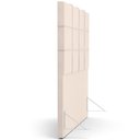 Ver mais imagens de Cabeceira Cama Box Queen 160 cm Roma W01 Suede Bege - Lyam Decor
