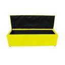 Ver imagem 4 de Conjunto Cabeceira e Recamier Eliza para Cama Box Casal 1.40 - Sv Decor:amarelo