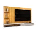 Ver imagem 4 de Painel para Tv até 60 Polegadas Ripado com Nichos Dj Móveis Bento Cedro Bali