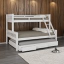 Ver imagem 1 de Treliche de Madeira com Gavetas Merk - 2 Casal + 1 Solteiro