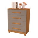 Ver imagem 1 de Cômoda Quarto Casal Reforçada Suiça Basoto Brasil