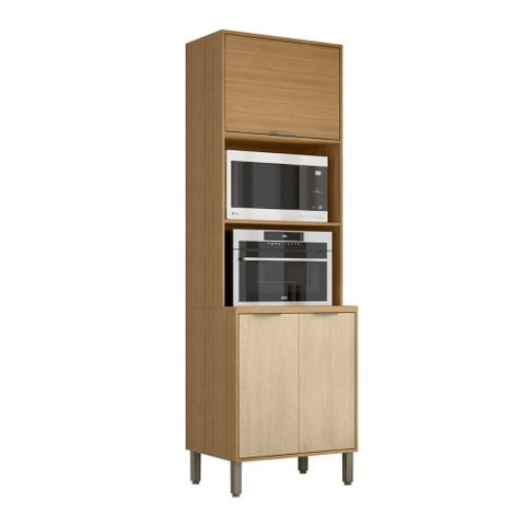 Paneleiro Duplo Forno Colors Freijó Oásis - Kits Paraná