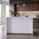 Ver imagem 5 de Bancada Cairo para Cozinha Ilha Gourmet Divisor de Ambiente com Design Moderno e Sofisticado