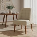 Ver imagem 1 de Cadeira de Jantar Paris Suede Bege Suede Bege