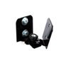 Suporte Home Theater Preto C/ 3 Suporte Parede + 2 Pedestais Universal P/ Caixas de Som até 3kg - 3