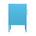 Ver imagem 5 de Armário de Aço Decorativo Multiuso C/chave Azul Claro