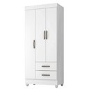 Ver imagem 2 de Guarda Roupa 3 Portas Alambari Branco
