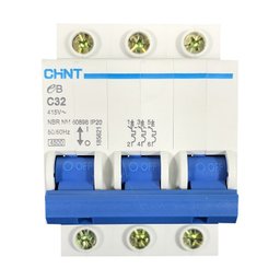 Mini Disjuntor | Tripolar 32A | EB 3P C32 | Chint - 2