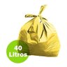 Saco de Lixo Amarelo 40l Coleta Seletiva 100 Un - 1