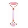 Rolo Massageador Facial Pedra Quartzo Rosa Anti Rugas Jade - 1