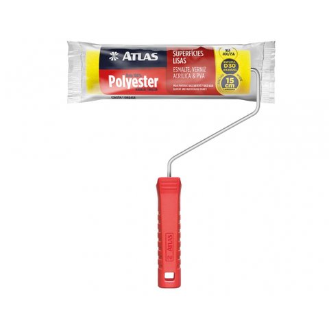 Rolo Espuma Atlas Amarelo 15cm 406/15a